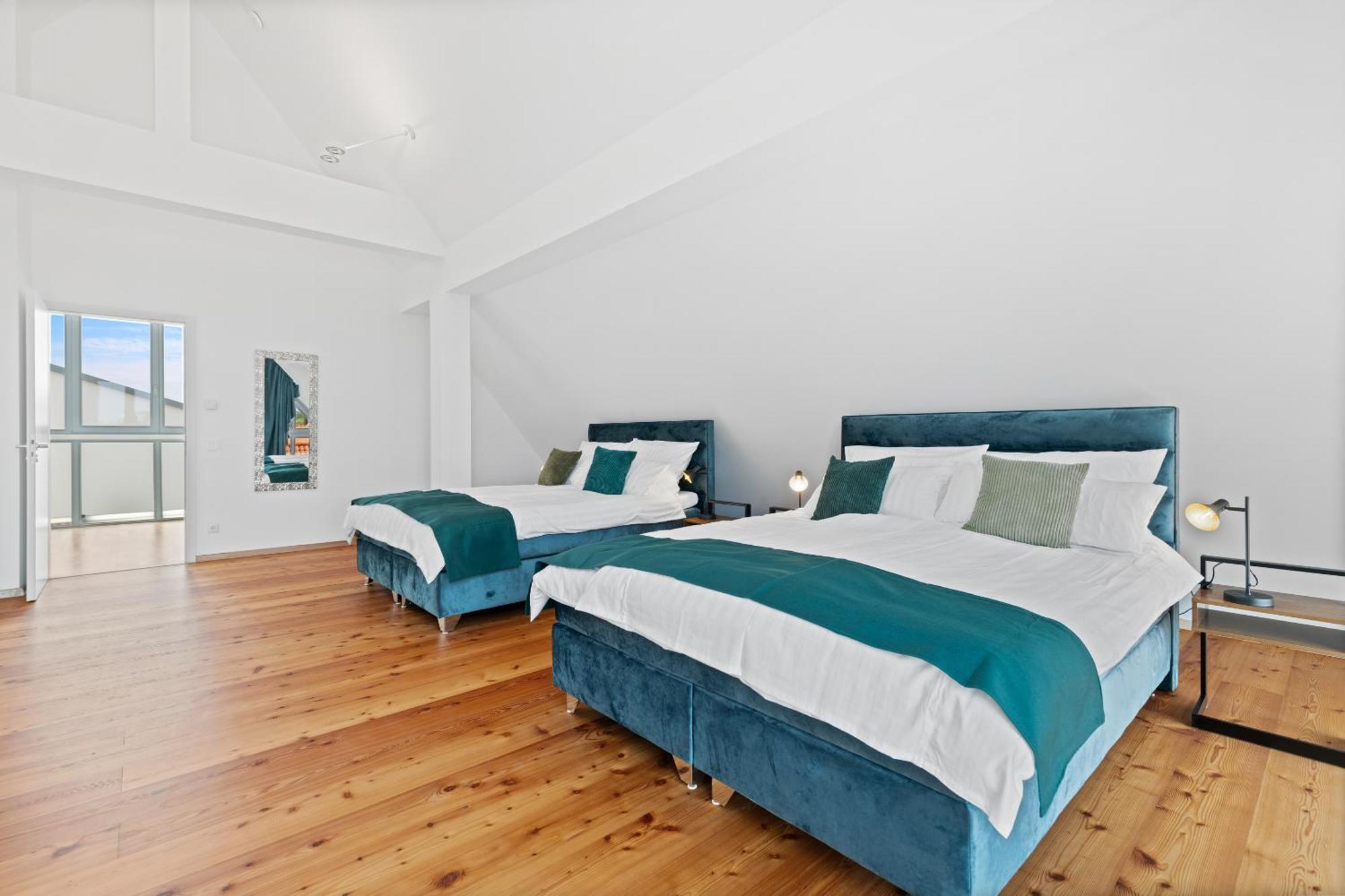 Helloflats - Luxus-Penthouse - Balkon - Parking - Zentrum - Therme - Naehe Flughafen Muc Erding Exteriör bild
