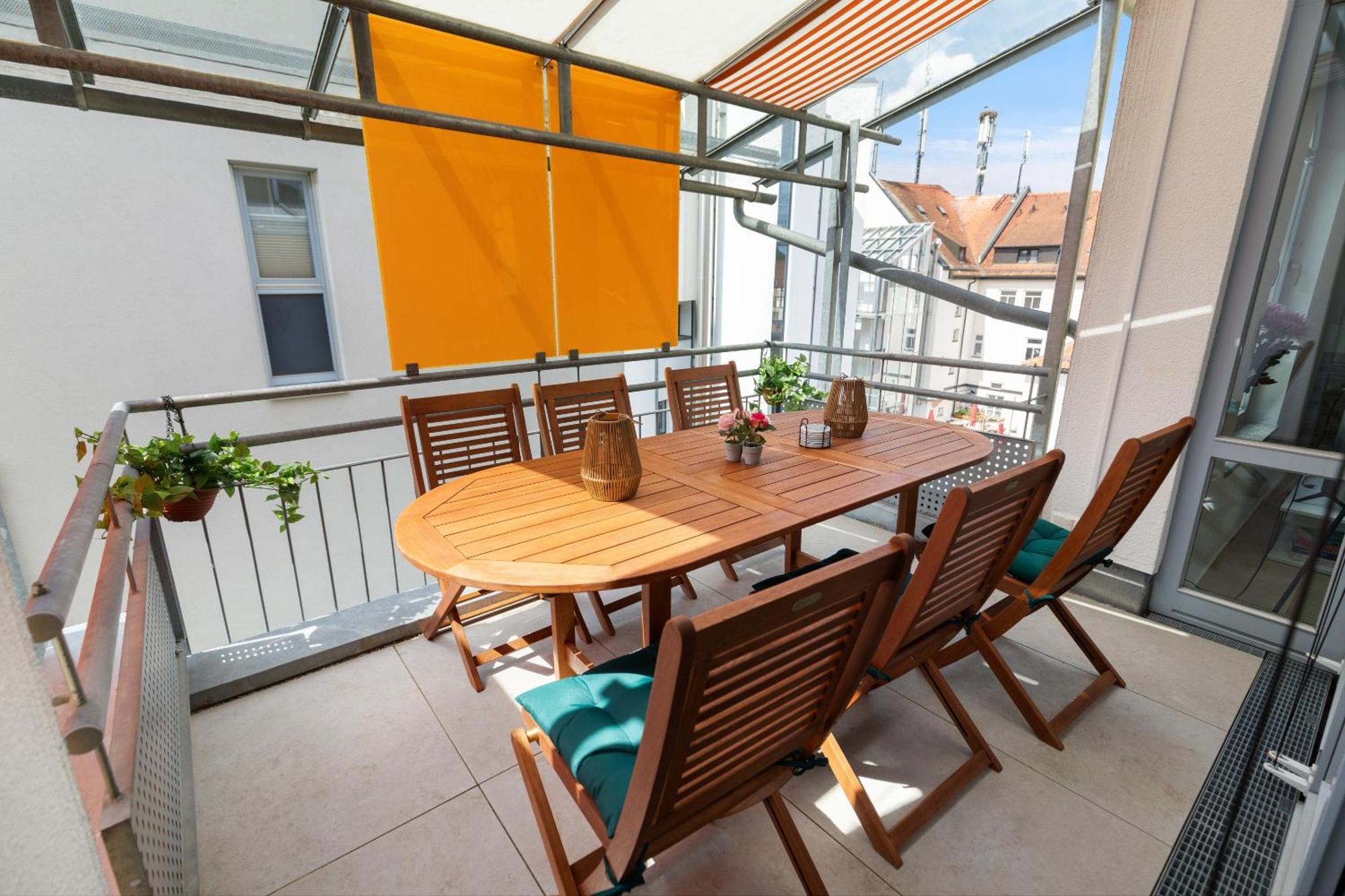Helloflats - Luxus-Penthouse - Balkon - Parking - Zentrum - Therme - Naehe Flughafen Muc Erding Exteriör bild